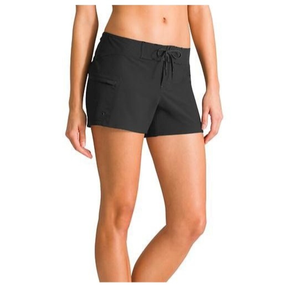 Athleta Black Clearwater Lace Up Shorts size 10